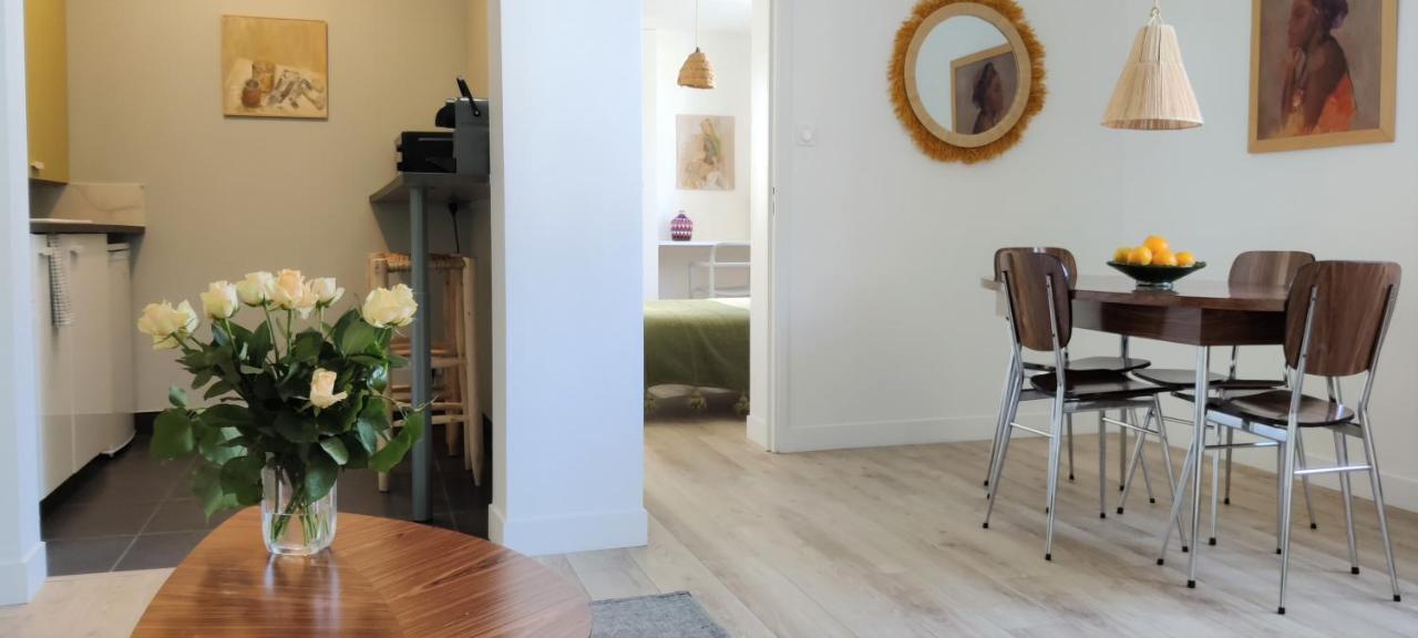 Bel Appartement Refait A Neuf, Deco Raffinee, Fibre, Bureau, Calme Тур Экстерьер фото